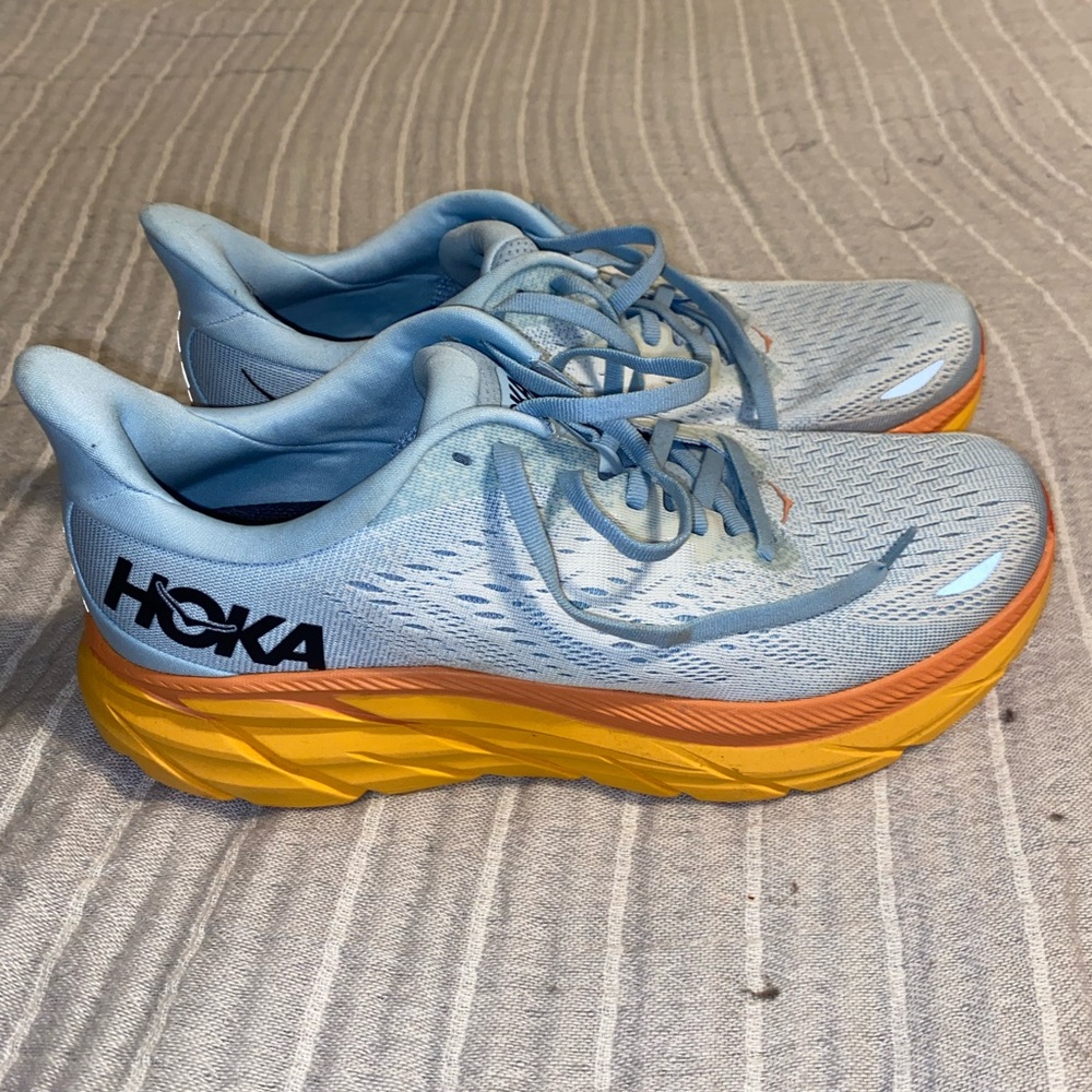 Hoka One Clifton 8, size 10.5 Women’s.